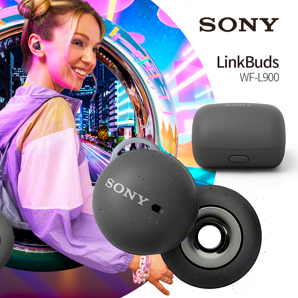 SONY WF-L900 LinkBuds 真無線藍牙耳機 灰