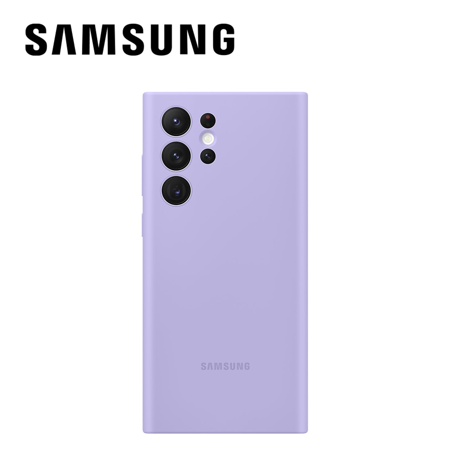 SAMSUNG Galaxy S22 Ultra 矽膠薄型背蓋紫