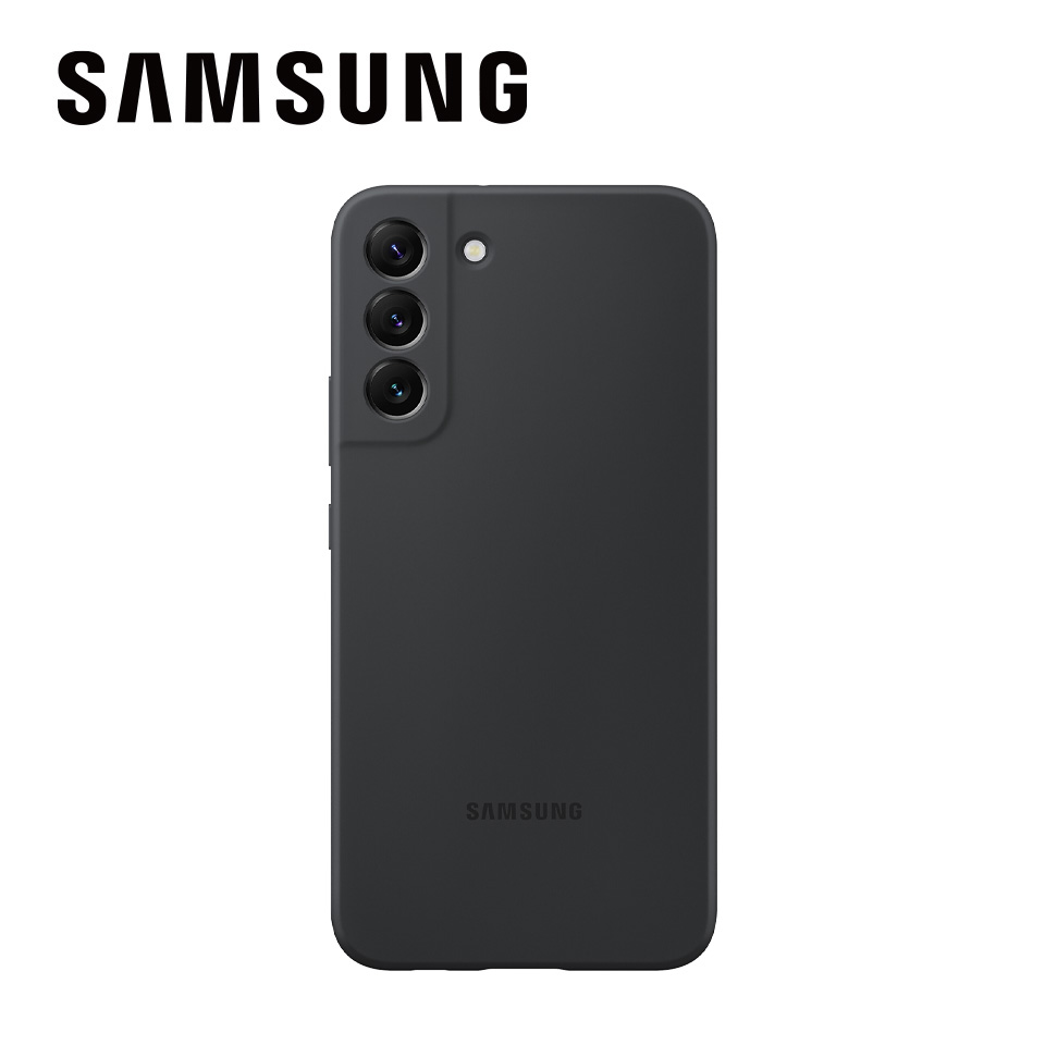 SAMSUNG Galaxy S22+ 矽膠薄型背蓋黑
