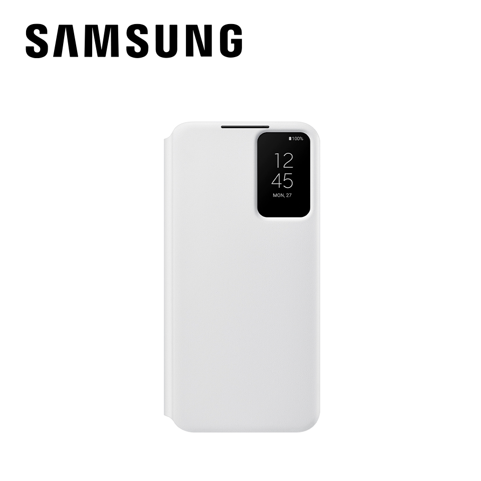 SAMSUNG Galaxy S22+ 透視感應皮套白