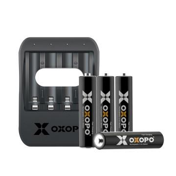 OXOPO 二代快充鋰電4號4入充電組