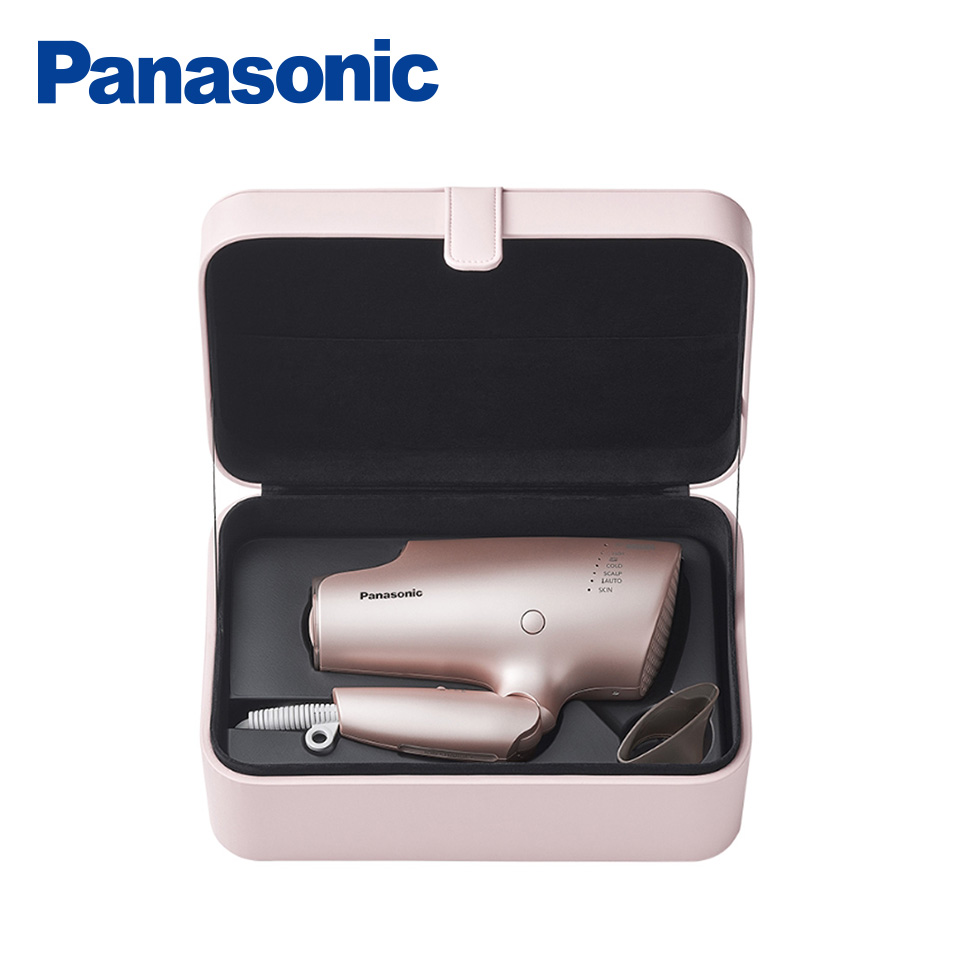福利品) 國際Panasonic極潤奈米水離子吹風機精裝組EH-NA0G-P1 | 燦坤