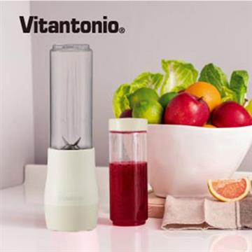 Vitantonio迷你隨行杯果汁機(牛奶白)
