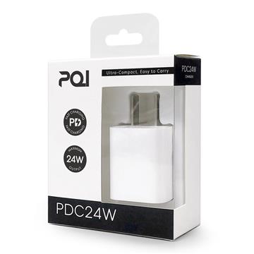 PQI 單孔USB-C 24W PD快充