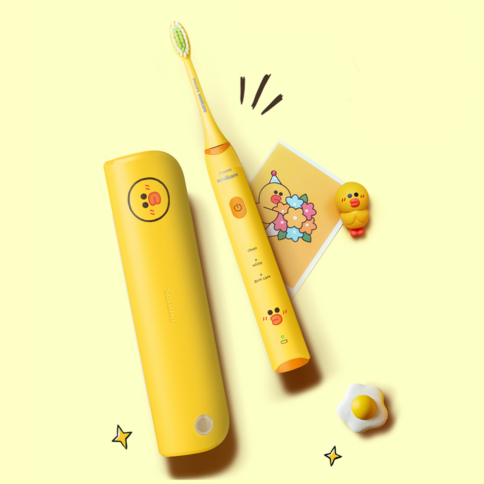 (展示品)飛利浦LINE沙莉聯名款音波牙刷 - 細節圖 1