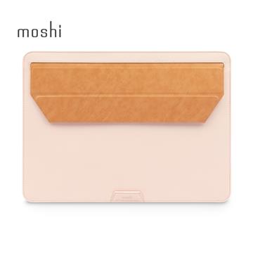 Moshi Muse 14吋三合一多功能筆電支架包-粉