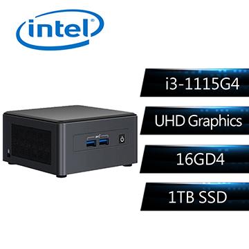 Intel 迷你電腦(i3-1115G4/16G/1T/UHD)-特仕版