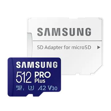 SAMSUNG PRO Plus MicroSD 512G記憶卡