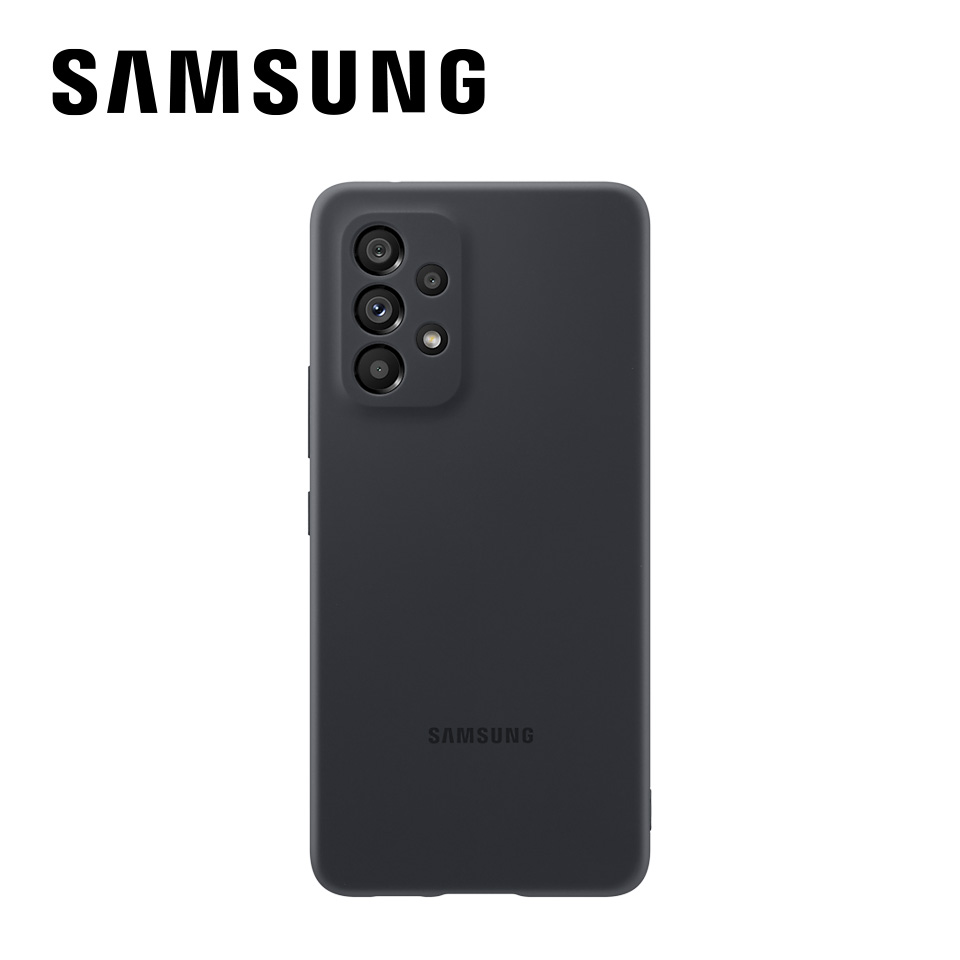 SAMSUNG A53 5G 矽膠薄型背蓋黑