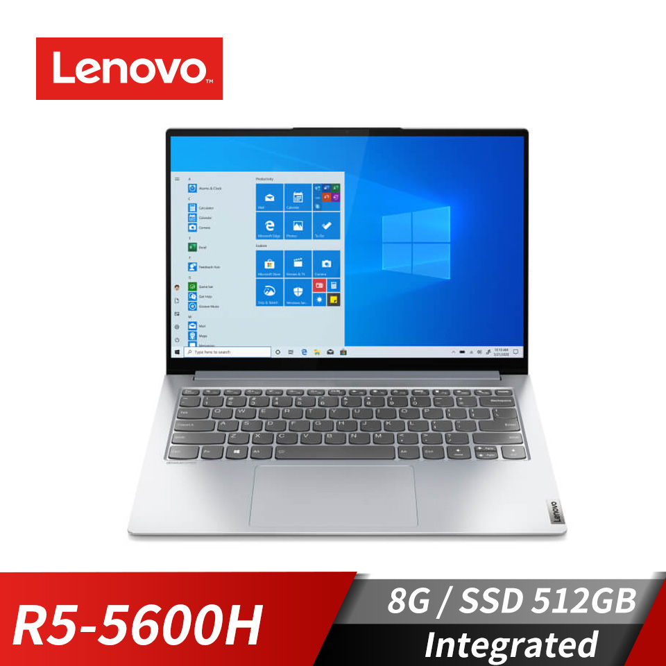 聯想 Lenovo Yoga Slim 7 Pro 筆記型電腦 14" (R5-5600H/8GB/512GB/Integrated/W11)鐵灰