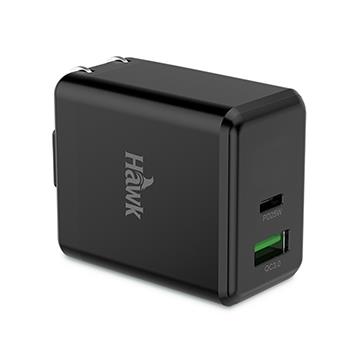 Hawk 25W PD電源供應器-黑