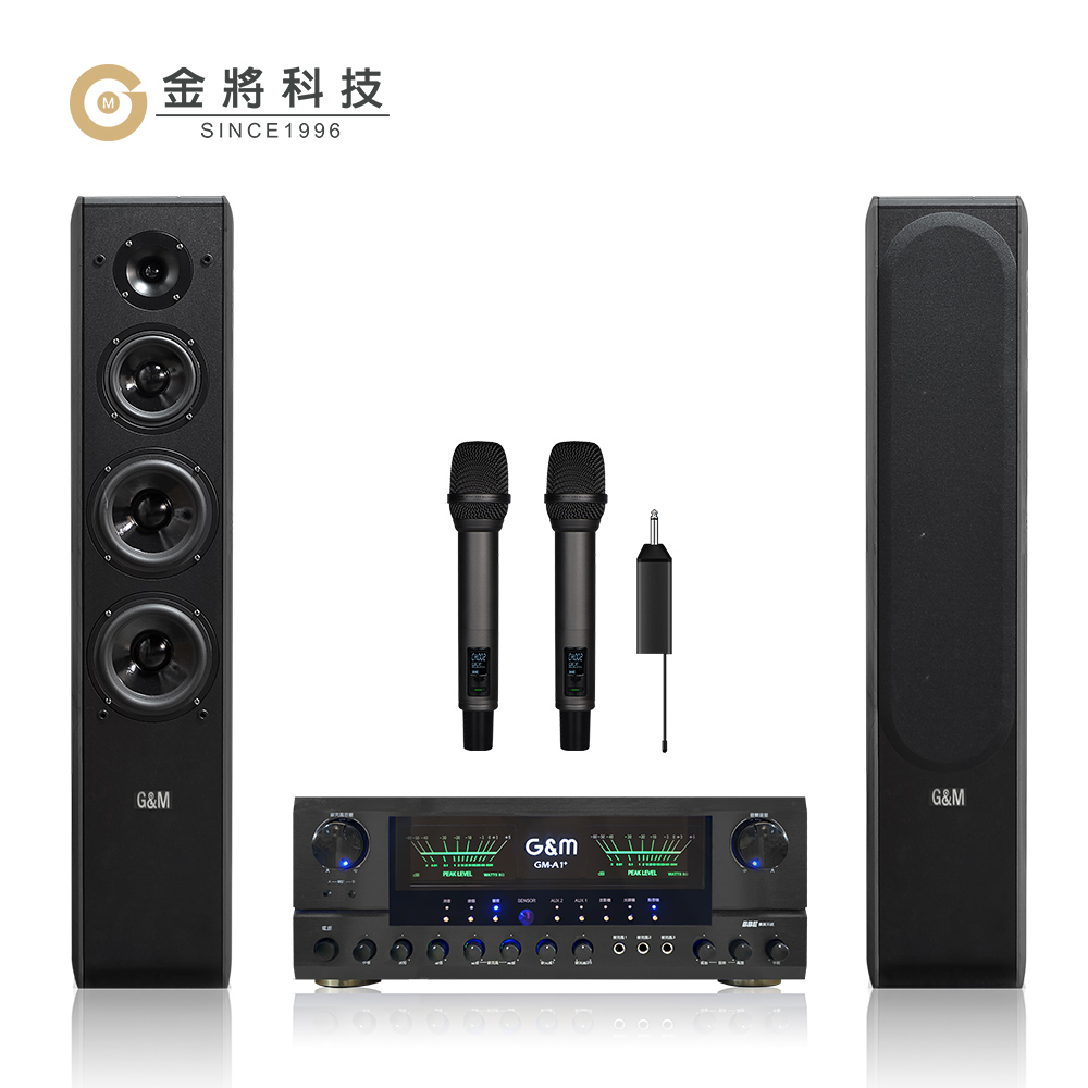 【金將科技】GMA1+GM298+J108(擴大機+無線麥克風+喇叭) - 主要圖片