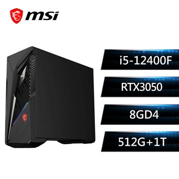 微星 MSI Infinite S3 電競桌機(i5-12400F&#47;8G&#47;512G+1T&#47;RTX3050&#47;W11)