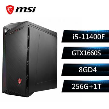 微星 MSI Infinite 電競桌機(i5-11400F&#47;8G&#47;256G+1T&#47;GTX1660S&#47;W10)