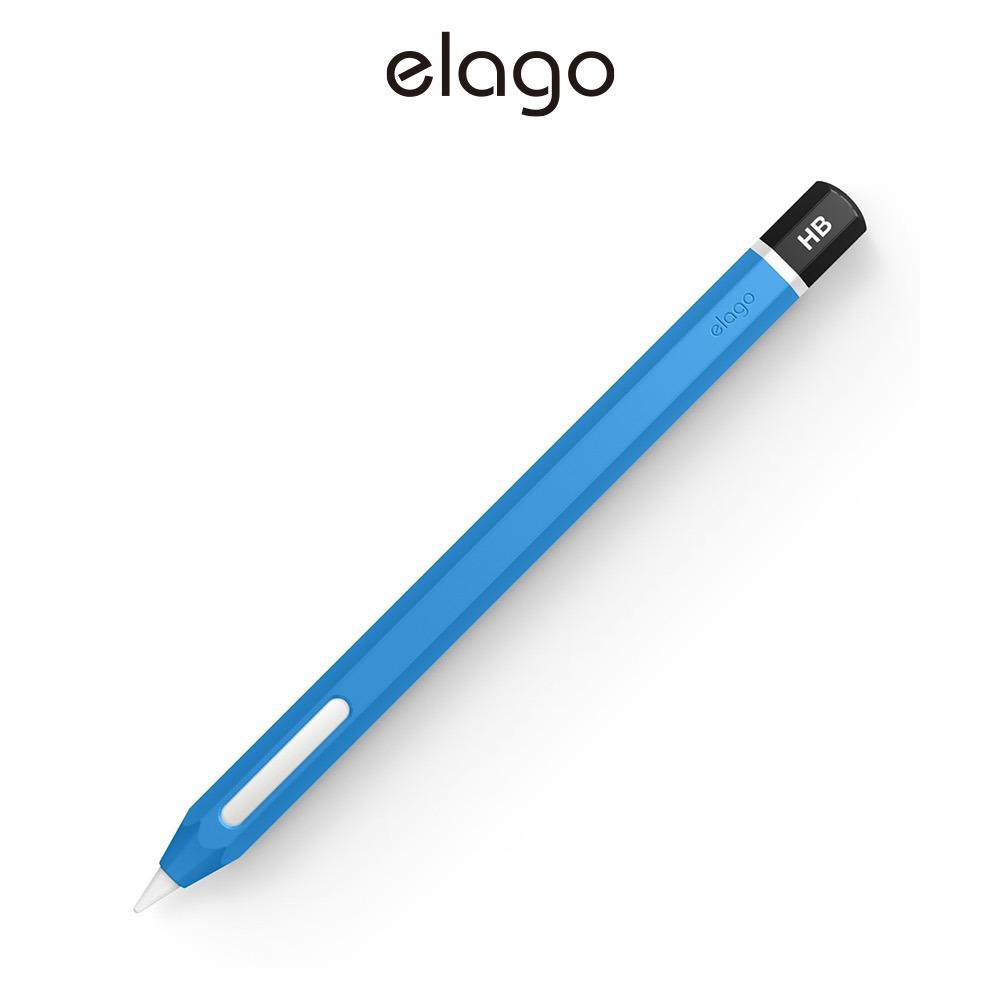 elago Apple Pencil 2代 經典筆套-HB藍