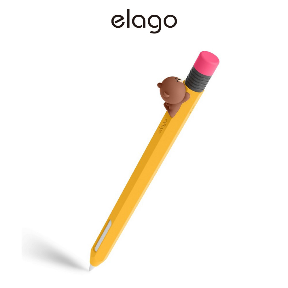 elago Apple Pencil 2代LINE好友筆套-熊大