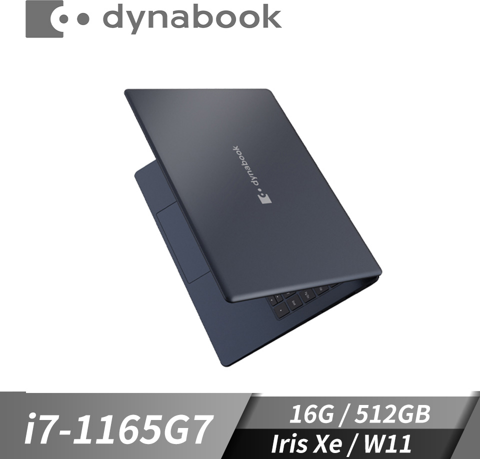Dynabook CS40L-JW 筆記型電腦 14" (i7-1165G7/16GB/512GB/Iris Xe/W11)黑