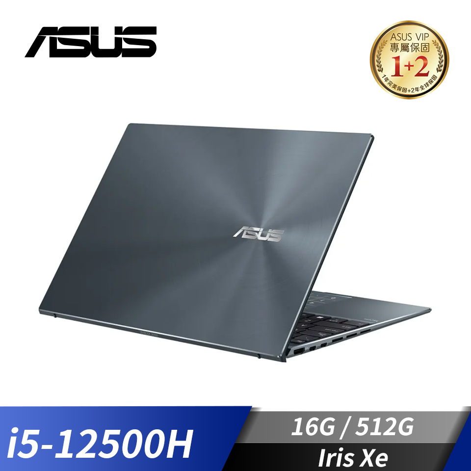 華碩 ASUS Zenbook 14X 筆記型電腦 14"(i5-12500H/16G/512G/Iris Xe/W11)灰