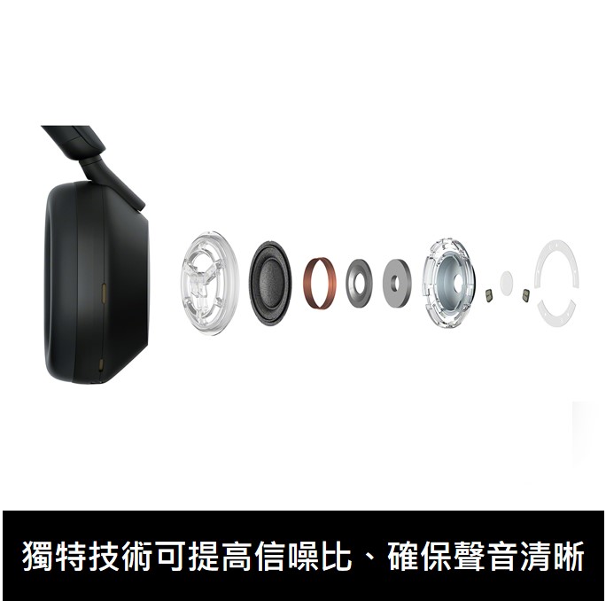 SONY WH-1000XM5 真無線藍牙耳機-黑 - 細節圖 2