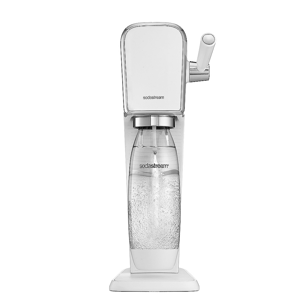 SodaStream ART自動扣瓶氣泡水機(白)