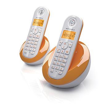 MOTOROLA 免持對講雙機數位無線電話