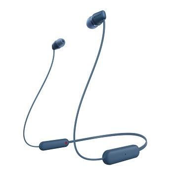 SONY WI-C100無線藍牙入耳式耳機-藍