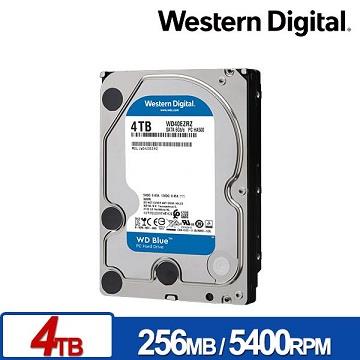 WD 藍標 4TB 3.5吋桌上型硬碟