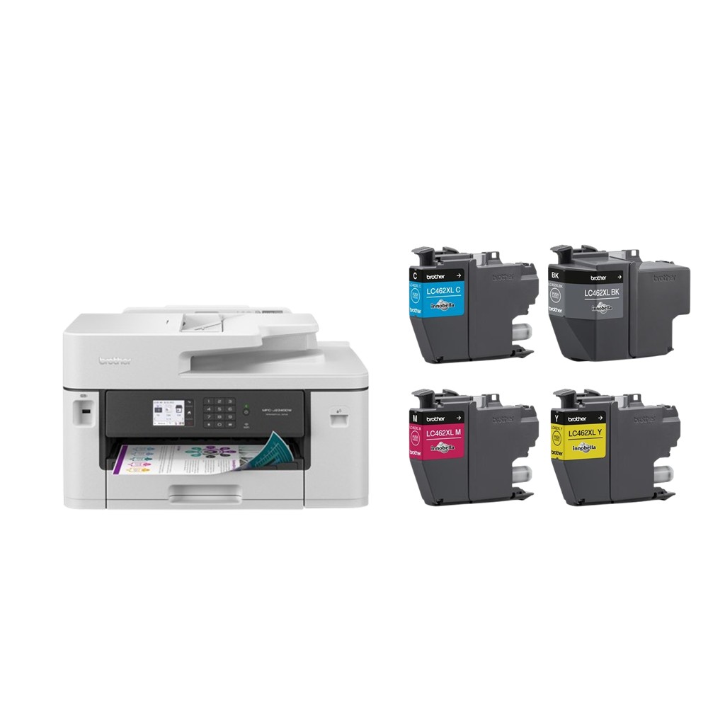 Brother MFC-J2340DW A3商用事務機+四色高容量墨水匣x3組