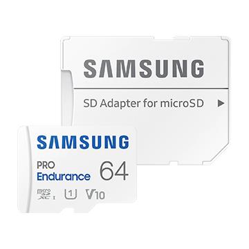 SAMSUNG PRO Endurance MicroSD 64G記憶卡
