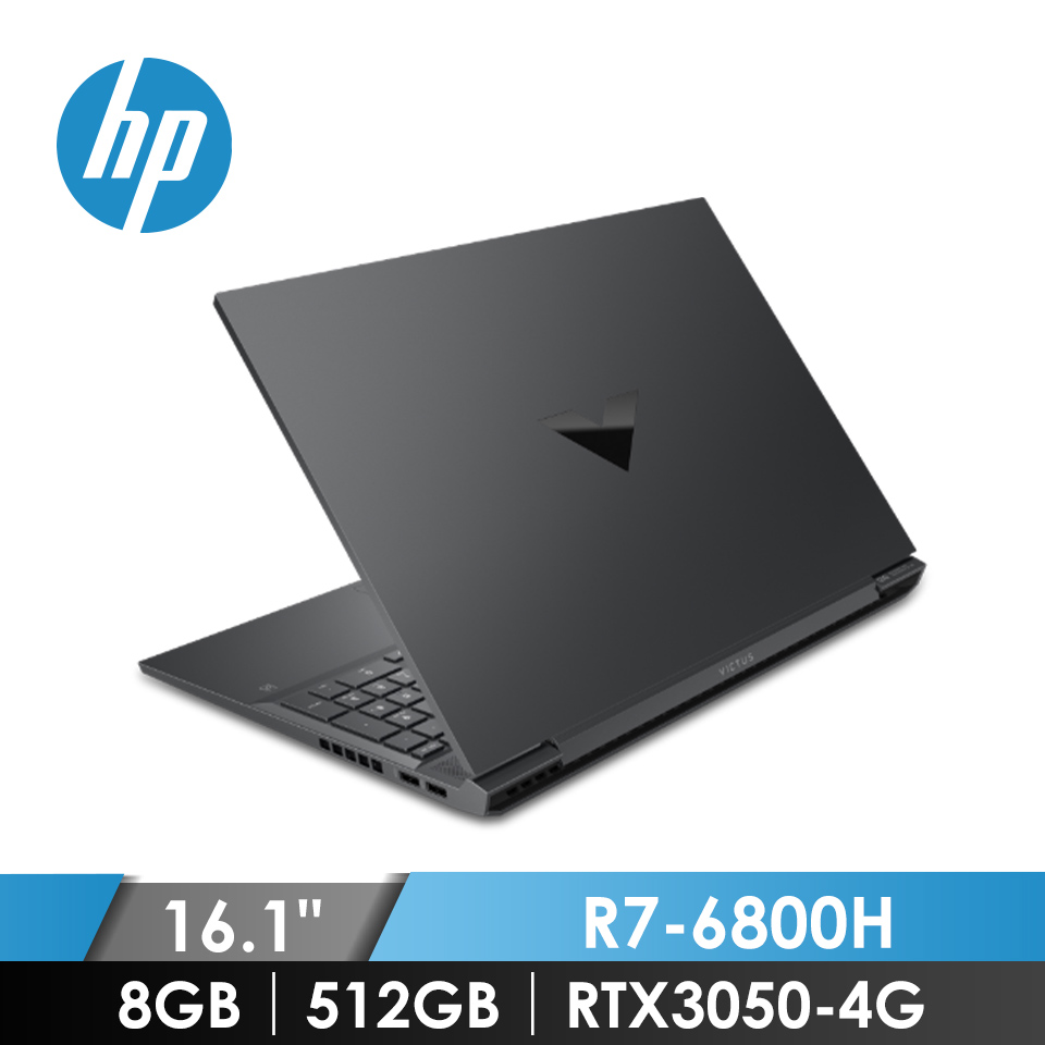 惠普 HP Victus 光影V 電競筆記型電腦 16.1&#034; (R7-6800H&#47;8GB&#47;512GB&#47;RTX3050-4G&#47;W11)