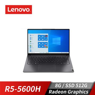 聯想 Lenovo Yoga Slim 7 Pro 筆記型電腦 14"(R5-5600H/8G/512G/Radeon/W11)灰