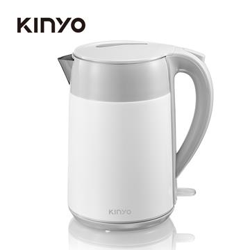 KINYO 2L雙層亮面快煮壺