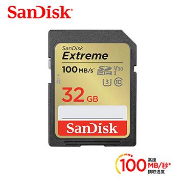 SanDisk Extreme SD 32G V30 記憶卡