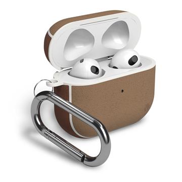 JTLEGEND AirPods 3 Amos 布紋保護殼-棕