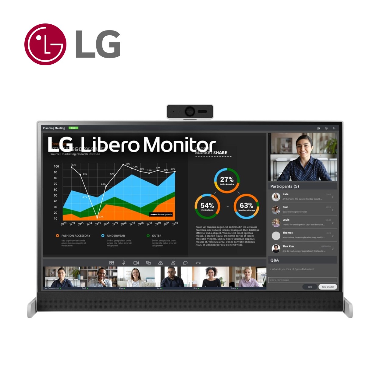 (全新福利品) 樂金 LG 27型 2K  Libero 自由機