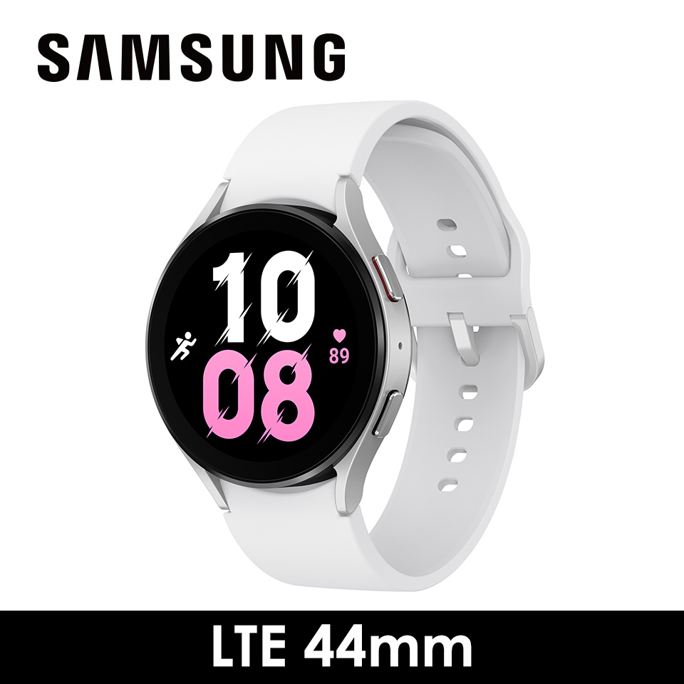 教育優惠｜SAMSUNG Galaxy Watch5 LTE 44mm 辰曜銀