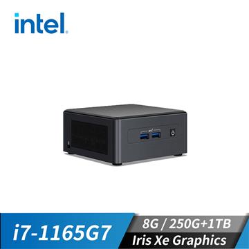 Intel 迷你電腦(i7-1165G7&#47;8G&#47;250G+1T&#47;Iris Xe)-特仕版