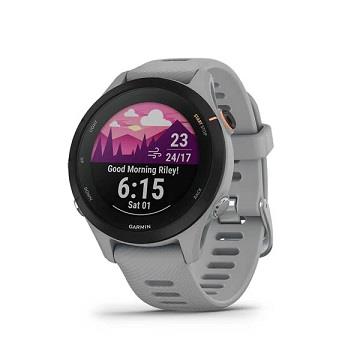 Garmin Forerunner 255S 智慧跑錶-礁岩灰