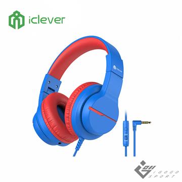 iClever HS19 兒童耳機 - 藍色
