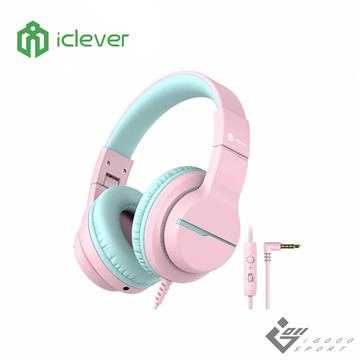iClever HS19 兒童耳機 - 粉紅色