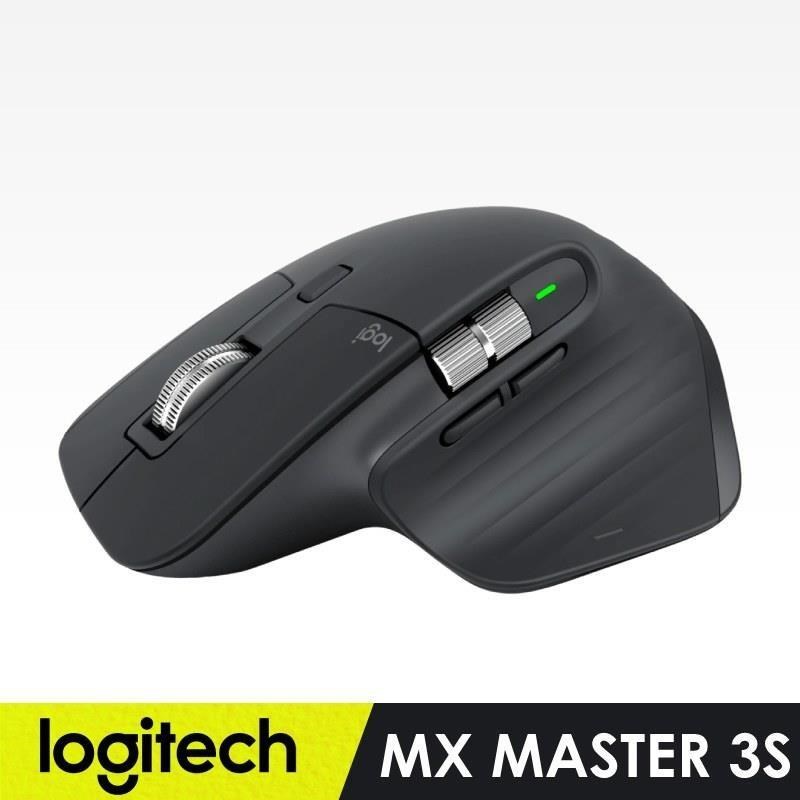 羅技 Logitech MX Master 3S無線滑鼠-黑