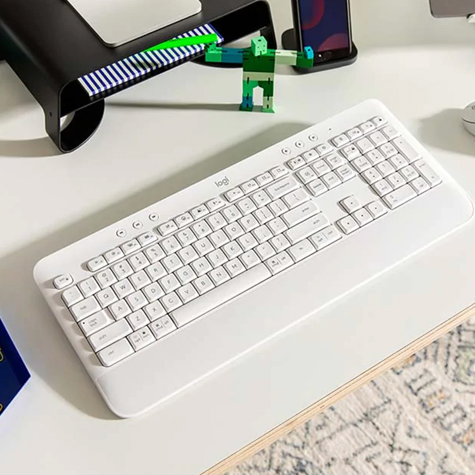 羅技 Logitech Signature K650無線鍵盤-白 - 細節圖 1