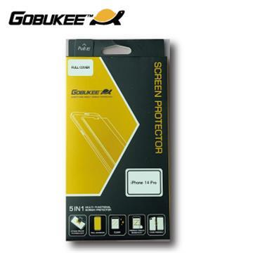 Gobukee iPhone 14 Pro 超清全透滿版玻璃保護貼