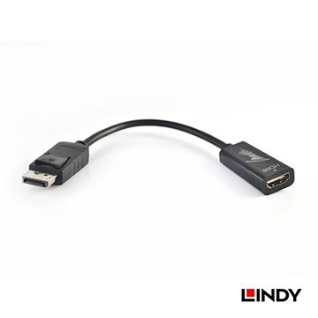 LINDY DisplayPort 公轉HDMI母 4K轉換器