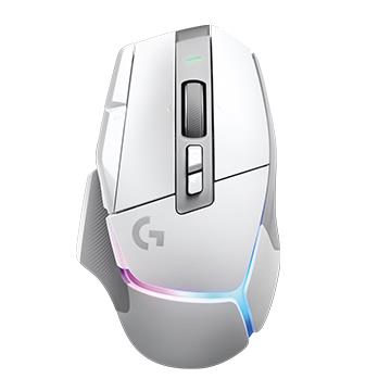 羅技 Logitech G502 X 炫光高效能無線電競滑鼠-白