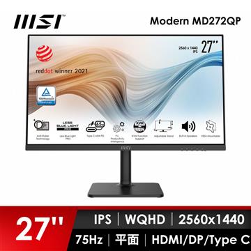 微星 MSI Modern MD272QP 螢幕