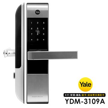 Yale 三合一卡片&#47;密碼&#47;鑰匙智能電子門鎖