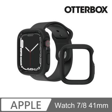 OB AppleWatch S7&#47;8 41mm EXO Edg 保護殼黑
