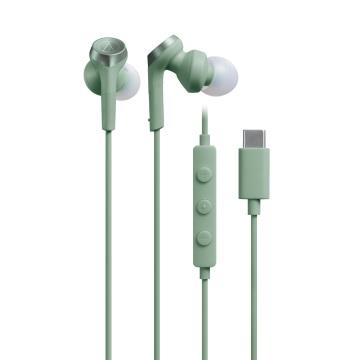 鐵三角 CKS330C耳塞式耳機-綠