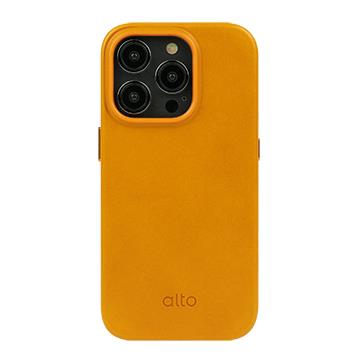 Alto i14 Pro Ori 經典皮革手機殼-焦糖棕